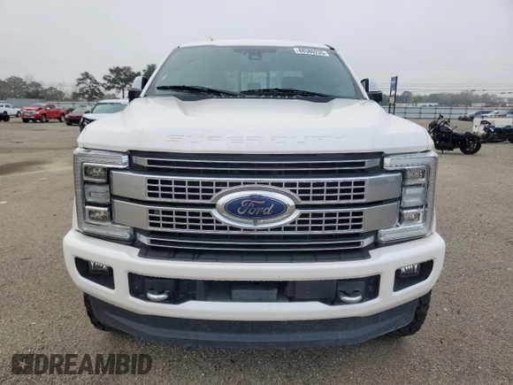 2019 Ford F-350 XL with VIN 1FT8W3BTXKEC66092, listed as a Copart auction lot 48580235 with 81,443 mi miles and Salvage Title. Bid and sale history available at DreamBid. Image 5.