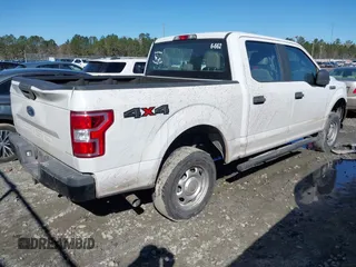 2020 Ford F-150 XL with VIN 1FTEW1E58LFB38174, listed as a IAAI auction lot 41729500 with 98,351 mi miles. Bid and sale history available at carsss.com. Image 4.