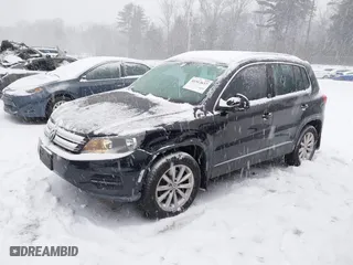 2017 Volkswagen Tiguan Wolfsburg Edition with VIN WVGSV7AX1HK006223, listed as a IAAI auction lot 41512637 with 75,376 mi miles. Bid and sale history available at carsss.com. Image 16.