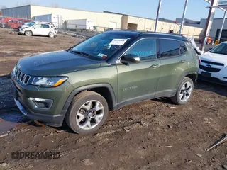 2021 Jeep Compass Limited with VIN 3C4NJDCBXMT562925, listed as a IAAI auction lot 38954308 with 55,034 mi miles and . Bid and sale history available at DreamBid. Image 17.