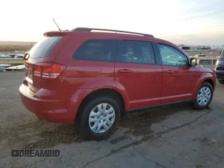 2016 Dodge Journey American Value with VIN 3C4PDCABXGT185692, listed as a Copart auction lot 52123065 with 40,963 mi miles and Salvage Title. Bid and sale history available at DreamBid. Image 3.