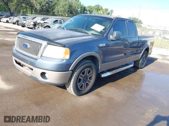 2006 Ford F-150 XLT with VIN 1FTPX12536NA29691, listed as a IAAI auction lot 42162776 with 222,417 mi miles. Bid and sale history available at carsss.com. Image 2.