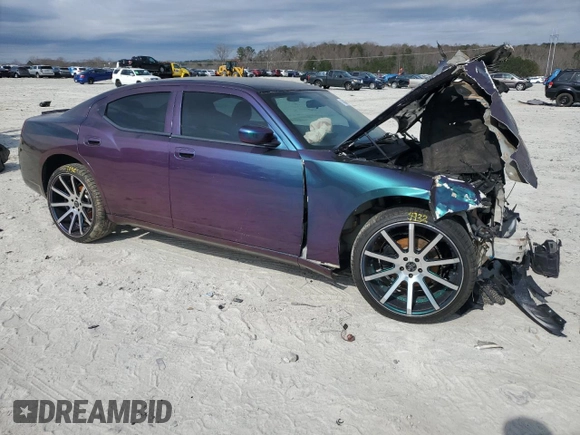 2007 Dodge Charger with VIN 2B3KA43G77H796680, listed as a Copart auction lot 47390945 with 150,113 mi miles and Non Repairable. Bid and sale history available at carsss.com. Image 4.
