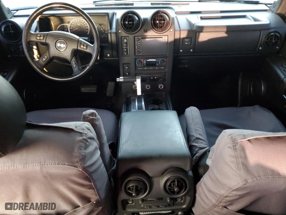 2005 Hummer H2 SUT with VIN 5GRGN22U15H125141, listed as a Copart auction lot 74180754 with 0 mi miles and Salvage Title. Bid and sale history available at carsss.com. Image 8.