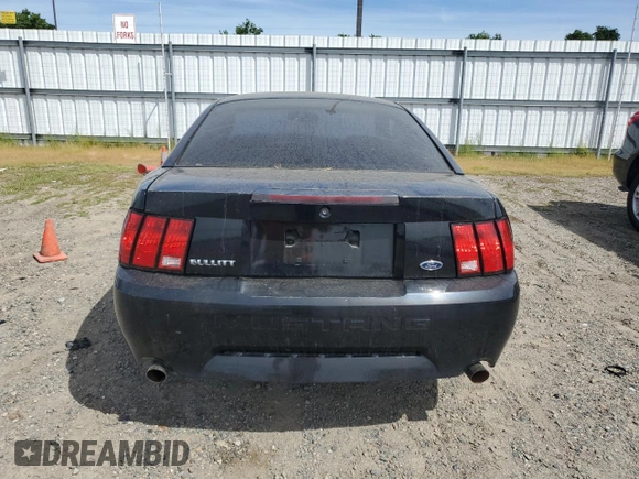 2004 Ford Mustang Standard with VIN 1FAFP40464F100368, listed as a Copart auction lot 51221794 with 174,711 mi miles and Salvage Title. Bid and sale history available at carsss.com. Image 6.