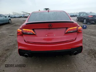 2018 Acura TLX w/A-SPEC Pkg with VIN 19UUB3F62JA004914, listed as a Copart auction lot 86613114 with 0 mi miles and Salvage Title. Bid and sale history available at carsss.com. Image 6.