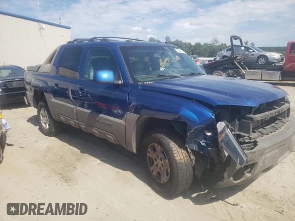 2003 Chevrolet Avalanche with VIN 3GNEK13T53G108133, listed as a Copart auction lot 70569734 with 362,578 mi miles and Salvage Title. Bid and sale history available at carsss.com. Image 4.