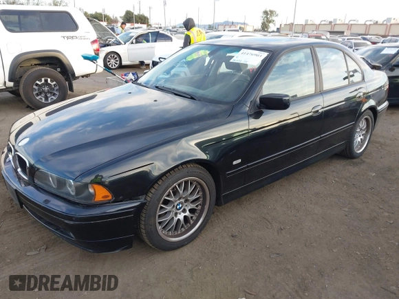 2003 BMW 5 Series 530iA with VIN WBADT63413CK29281, listed as a IAAI auction lot 41476903 with 85,691 mi miles. Bid and sale history available at carsss.com. Image 2.