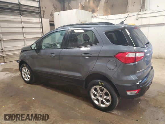 2020 Ford EcoSport SE with VIN MAJ6S3GL4LC325958, listed as a Copart auction lot 60708034 with 37,246 mi miles and Salvage Title. Bid and sale history available at carsss.com. Image 2.