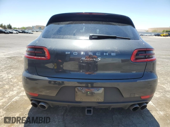 2018 Porsche Macan S with VIN WP1AB2A50JLB31853, listed as a Copart auction lot 57301305 with Not provided miles and Salvage title. Bid and sale history available at DreamBid. Image 6.