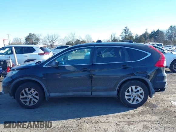 2015 Honda CR-V EX-L with VIN 2HKRM4H74FH682655, listed as a IAAI auction lot 41312452 with 161,587 mi miles. Bid and sale history available at carsss.com. Image 14.