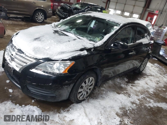 2014 Nissan Sentra SR with VIN 3N1AB7AP8EY292175, listed as a IAAI auction lot 41597534 with 143,030 mi miles and . Bid and sale history available at DreamBid. Image 18.