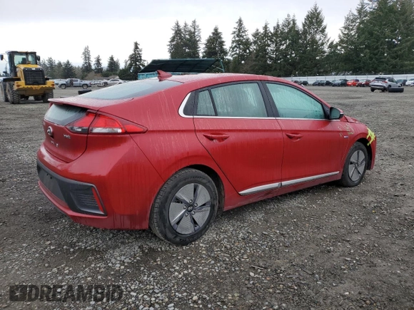 2020 Hyundai Ioniq SE z VIN KMHC75LC6LU235426, wystawiony jako Copart lot #49510765 z przebiegiem 78 575 mil mil oraz Szkoda całkowita • Salvage title. Historia ofert i sprzedaży dostępna na DreamBid. Obrazek 3.