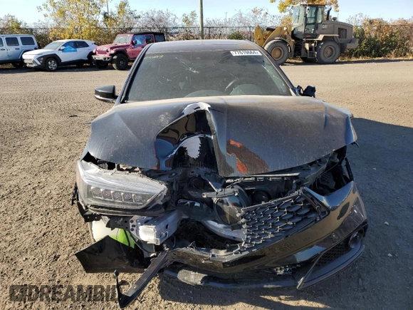 2020 Acura TLX w/A-Spec Pkg with VIN 19UUB3F68LA802322, listed as a Copart auction lot 77610664 with 0 mi miles and Salvage Title. Bid and sale history available at carsss.com. Image 5.