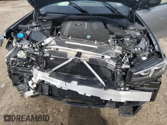 2024 BMW 3 Series M340i with VIN 3MW49FS08R8E37154, listed as a Copart auction lot 65490464 with 7,494 mi miles and Salvage Title. Bid and sale history available at carsss.com. Image 11.