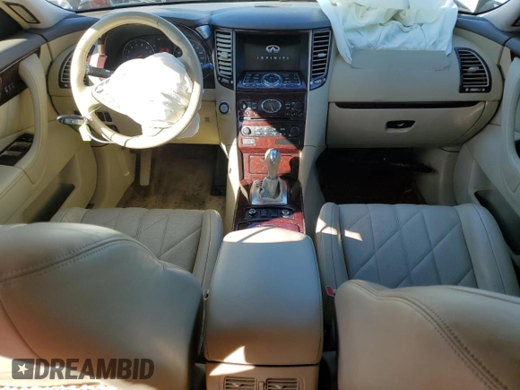 2010 Infiniti FX z VIN JN8AS1MW2AM856577, wystawiony jako Copart lot #52275445 z przebiegiem 99 298 mil mil oraz Nie do naprawy • Non repairable. Historia ofert i sprzedaży dostępna na DreamBid. Obrazek 8.