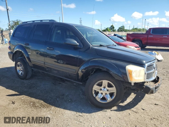 2006 Dodge Durango SLT z VIN 1D4HD48246F158001, wystawiony jako Copart lot #73957004 z przebiegiem 161 572 mil mil oraz Szkoda całkowita • Salvage title. Historia ofert i sprzedaży dostępna na DreamBid. Obrazek 4.