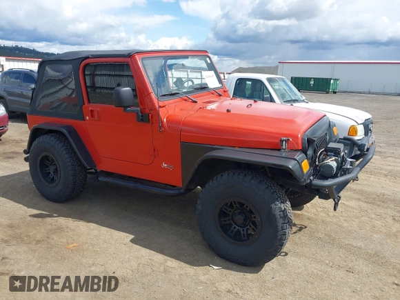 2005 Jeep Wrangler X with VIN 1J4FA39S35P358201, listed as a IAAI auction lot 42080407 with 130,110 mi miles. Bid and sale history available at carsss.com. Image 1.