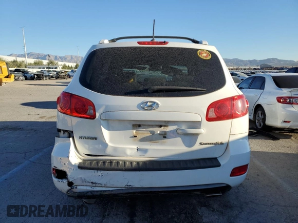 2007 Hyundai Santa Fe GLS z VIN 5NMSG13DX7H065375, wystawiony jako Copart lot #68337973 z przebiegiem 197 147 mil mil oraz Szkoda całkowita • Salvage title. Historia ofert i sprzedaży dostępna na DreamBid. Obrazek 6.