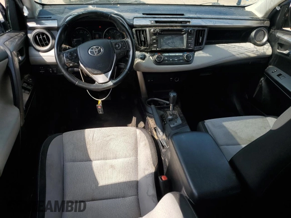 2018 Toyota RAV4 XLE with VIN JTMWFREVXJJ195182, listed as a Copart auction lot 54820055 with 165,987 mi miles and Non repairable. Bid and sale history available at DreamBid. Image 8.