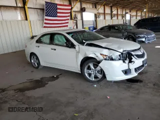 2010 Acura TSX with VIN JH4CU2F66AC015271, listed as a Copart auction lot 54620125 with 46,482 mi miles and Salvage Title. Bid and sale history available at carsss.com. Image 4.
