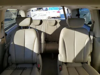 2007 Kia Sedona LX with VIN KNDMB233776149624, listed as a Copart auction lot 43429105 with 184,399 mi miles and Salvage Title. Bid and sale history available at carsss.com. Image 10.