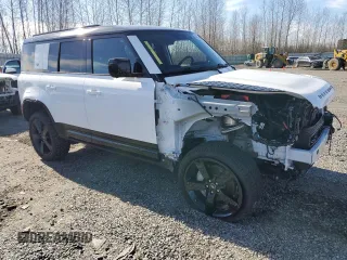 2024 Land Rover Defender X-Dynamic SE with VIN SALE2EEU7R2304560, listed as a Copart auction lot 47062695 with 5,495 mi miles and Salvage title. Bid and sale history available at DreamBid. Image 4.