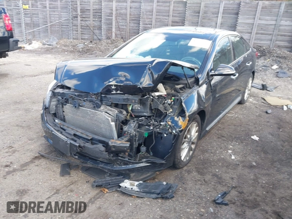 2015 Hyundai Sonata Limited with VIN 5NPE34AF3FH048224, listed as a IAAI auction lot 41857219 with 166,240 mi miles and . Bid and sale history available at carsss.com. Image 17.