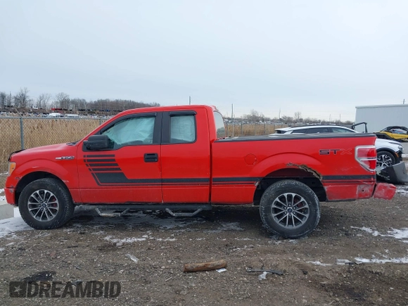 2013 Ford F-150 XL with VIN 1FTEX1CM7DKF48433, listed as a IAAI auction lot 41430785 with 179,579 mi miles. Bid and sale history available at carsss.com. Image 13.