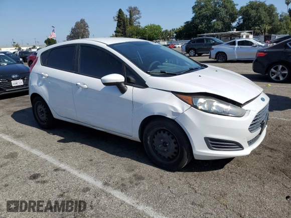 2015 Ford Fiesta S with VIN 3FADP4TJXFM162528, listed as a Copart auction lot 55976685 with 172,064 mi miles and Salvage title. Bid and sale history available at DreamBid. Image 4.