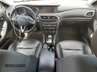 2017 Infiniti QX30 Premium with VIN SJKCH5CR4HA019019, listed as a Copart auction lot 63316445 with 83,712 mi miles and Salvage title. Bid and sale history available at DreamBid. Image 8.