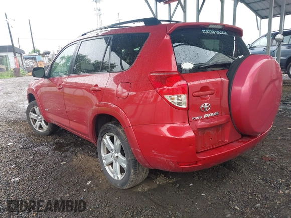 2007 Toyota RAV4 Sport with VIN JTMZD32V375061071, listed as a IAAI auction lot 42266289 with 120,374 mi miles and . Bid and sale history available at DreamBid. Image 3.