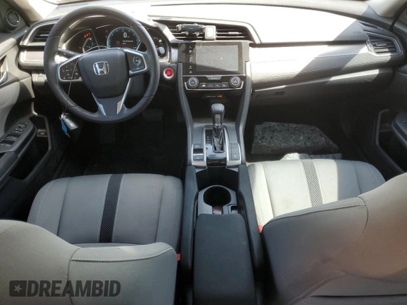 2016 Honda Civic EX with VIN 19XFC2F76GE242701, listed as a Copart auction lot 52005815 with 101,480 mi miles and Salvage Title. Bid and sale history available at DreamBid. Image 8.