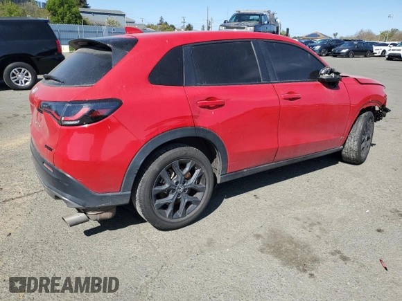 2023 Honda HR-V Sport with VIN 3CZRZ1H53PM720641, listed as a Copart auction lot 47342135 with Not Provided miles and Clean Title. Bid and sale history available at carsss.com. Image 3.