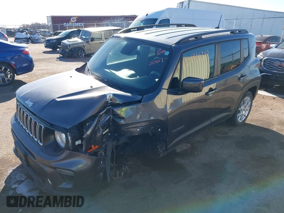 2019 Jeep Renegade Latitude z VIN ZACNJBBB7KPK63688, wystawiony jako IAAI lot #41815965 z przebiegiem 25 407 mil mil oraz . Historia ofert i sprzedaży dostępna na DreamBid. Obrazek 18.