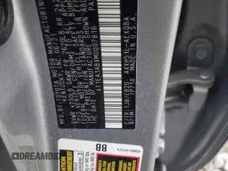 2021 Toyota Avalon Hybrid XSE z VIN 4T1EA1ABXMU007816, wystawiony jako Copart lot #51038535 z przebiegiem 73 642 mil mil oraz Szkoda całkowita • Salvage title. Historia ofert i sprzedaży dostępna na DreamBid. Obrazek 14.