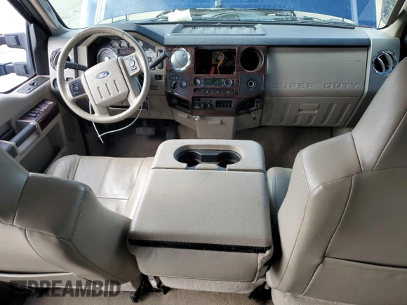 2008 Ford F-350 XL with VIN 1FTWW31R28ED42054, listed as a Copart auction lot 50200235 with 226,309 mi miles and Salvage title. Bid and sale history available at DreamBid. Image 8.