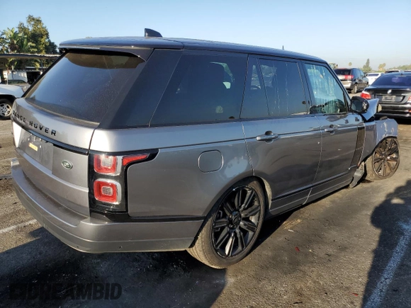 2022 Land Rover Range Rover Westminster z VIN SALGS2SE0NA462601, wystawiony jako Copart lot #63565194 z przebiegiem 14 609 mil mil oraz Szkoda całkowita • Salvage title. Historia ofert i sprzedaży dostępna na DreamBid. Obrazek 3.