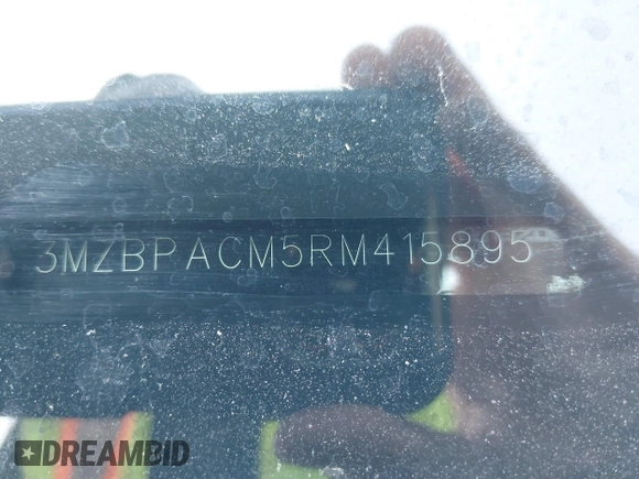 2024 Mazda 3 S Preferred with VIN 3MZBPACM5RM415895, listed as a IAAI auction lot 42496907 with Not provided miles and . Bid and sale history available at DreamBid. Image 9.