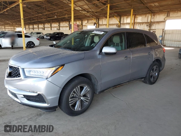 2017 Acura MDX with VIN 5FRYD3H31HB010863, listed as a Copart auction lot 63474185 with 99,706 mi miles and Salvage title. Bid and sale history available at DreamBid. Image 1.