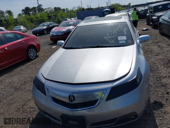 2012 Acura TL Auto z VIN 19UUA8F26CA017844, wystawiony jako IAAI lot #42253327 z przebiegiem Nie podano mil oraz . Historia ofert i sprzedaży dostępna na DreamBid. Obrazek 12.