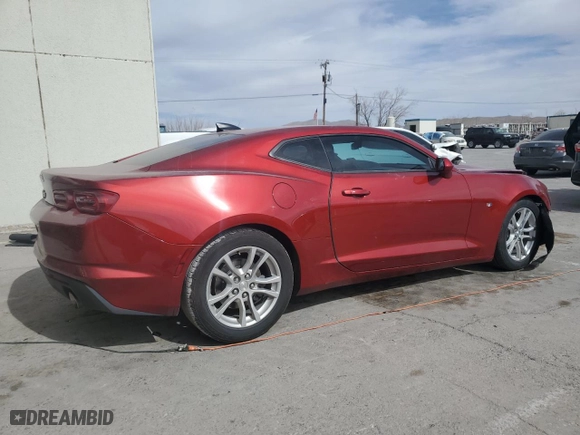 2021 Chevrolet Camaro 1LS with VIN 1G1FB1RXXM0139822, listed as a Copart auction lot 45227395 with 31,944 mi miles and Salvage Title. Bid and sale history available at carsss.com. Image 3.