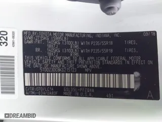 2019 Toyota Sienna XLE with VIN 5TDDZ3DC8KS215123, listed as a IAAI auction lot 41463639 with 138,815 mi miles. Bid and sale history available at carsss.com. Image 9.