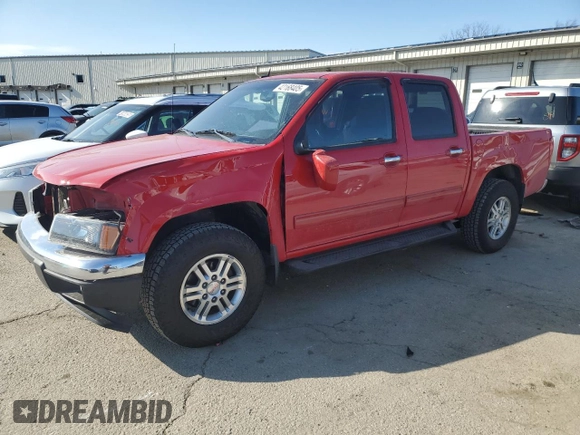 2012 GMC Canyon SLE2 with VIN 1GTH6PFE3C8119177, listed as a Copart auction lot 42168405 with 115,774 mi miles and Salvage title. Bid and sale history available at DreamBid. Image 1.