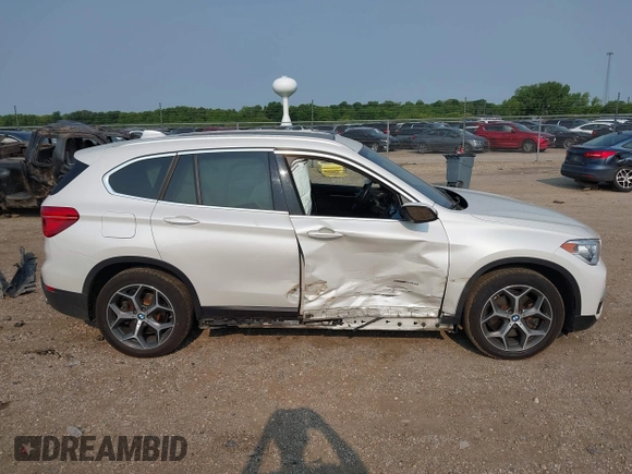2017 BMW X1 xDrive28i with VIN WBXHT3C39H5F84338, listed as a IAAI auction lot 42400168 with 48,673 mi miles and . Bid and sale history available at DreamBid. Image 14.