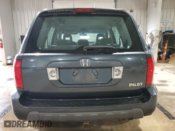 2005 Honda Pilot LX z VIN 2HKYF18175H556546, wystawiony jako Copart lot #56943435 z przebiegiem 163 377 mil mil oraz Szkoda całkowita • Salvage title. Historia ofert i sprzedaży dostępna na DreamBid. Obrazek 6.