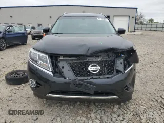 2016 Nissan Pathfinder Platinum with VIN 5N1AR2MM9GC640344, listed as a Copart auction lot 57403895 with 119,436 mi miles and Clean title. Bid and sale history available at DreamBid. Image 5.