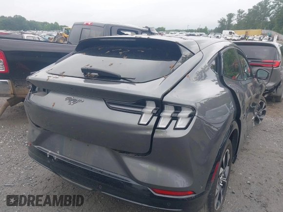 2023 Ford Mustang Mach-E Premium with VIN 3FMTK3SU9PMA70821, listed as a IAAI auction lot 42424158 with Not provided miles and . Bid and sale history available at DreamBid. Image 4.