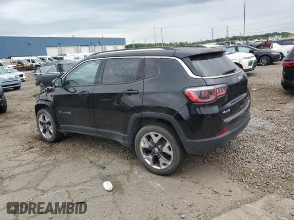 2020 Jeep Compass Limited z VIN 3C4NJDCB0LT211925, wystawiony jako Copart lot #63989255 z przebiegiem Nie podano mil oraz Czysty tytuł • Clean title. Historia ofert i sprzedaży dostępna na DreamBid. Obrazek 2.