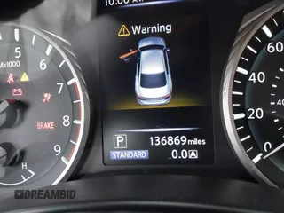 2018 Infiniti Q50 3.0t LUXE with VIN JN1EV7AP8JM364465, listed as a IAAI auction lot 41734191 with 136,869 mi miles. Bid and sale history available at carsss.com. Image 16.